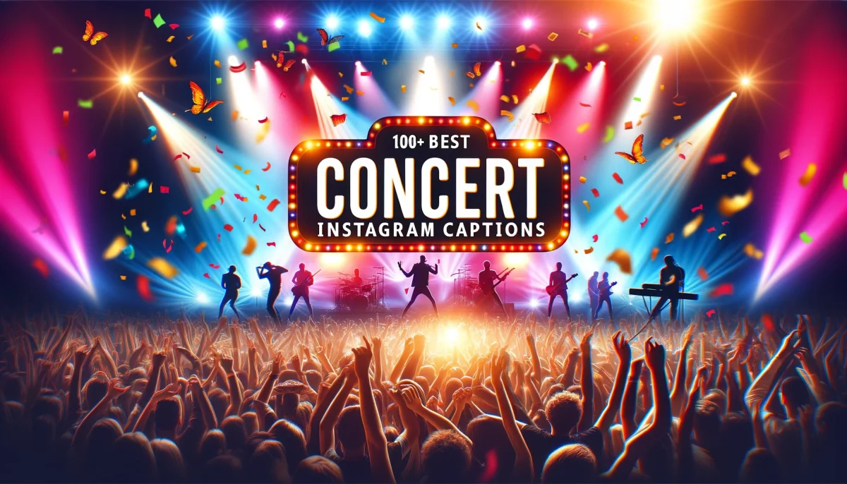 Best Concert instagram Captions