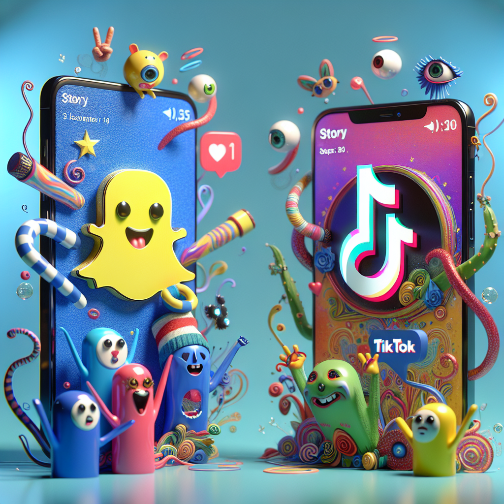 Snapchat vs. TikTok: Battle of the Story Features