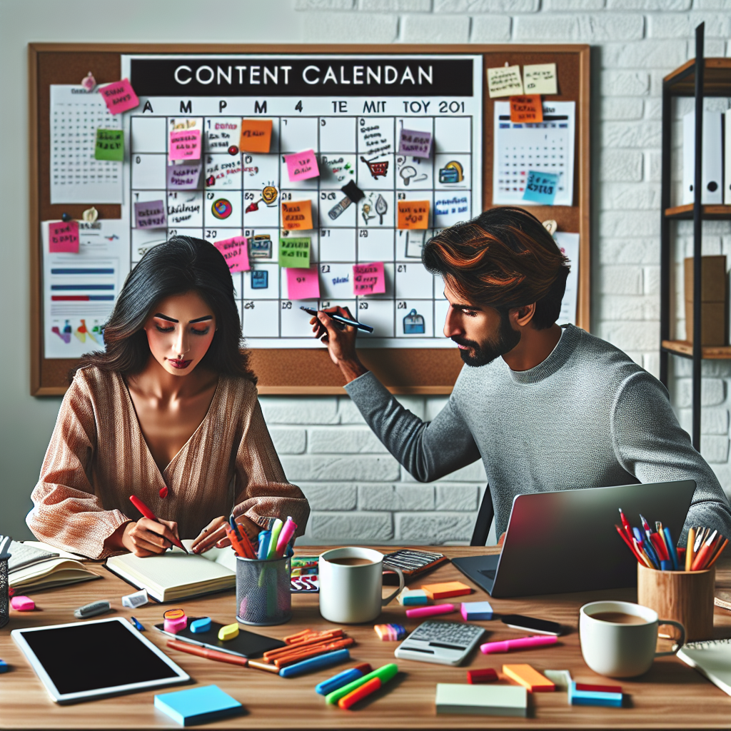 Developing a Content Calendar for Social Media