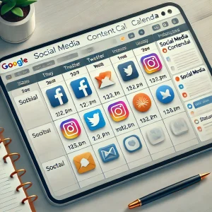 Social Media Content Calendar